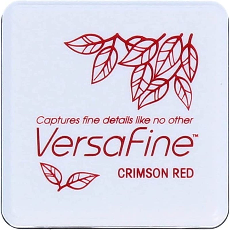 Tsukineko Small-Size VersaFine Instant Dry Pigment Ink  Crimson Red - Image 1
